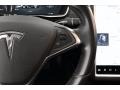 2015 Tesla Model S Black Interior Steering Wheel Photo