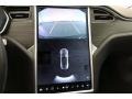 2015 Tesla Model S Black Interior Controls Photo