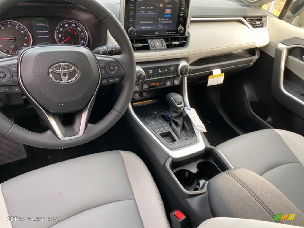 2021 RAV4 XLE Premium AWD - Midnight Black Metallic / Light Gray photo #3