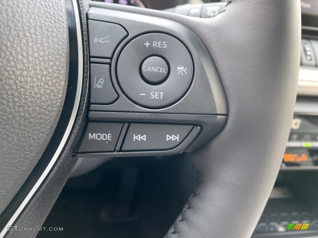 2021 RAV4 XLE Premium AWD - Midnight Black Metallic / Light Gray photo #7