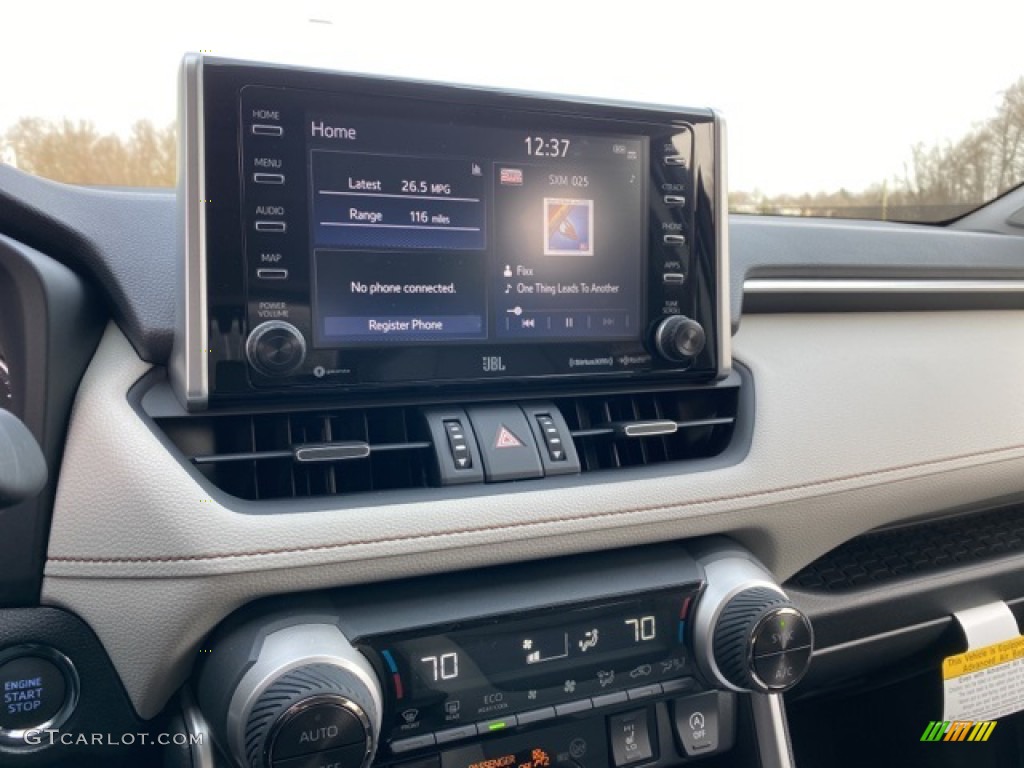 2021 RAV4 XLE Premium AWD - Midnight Black Metallic / Light Gray photo #8