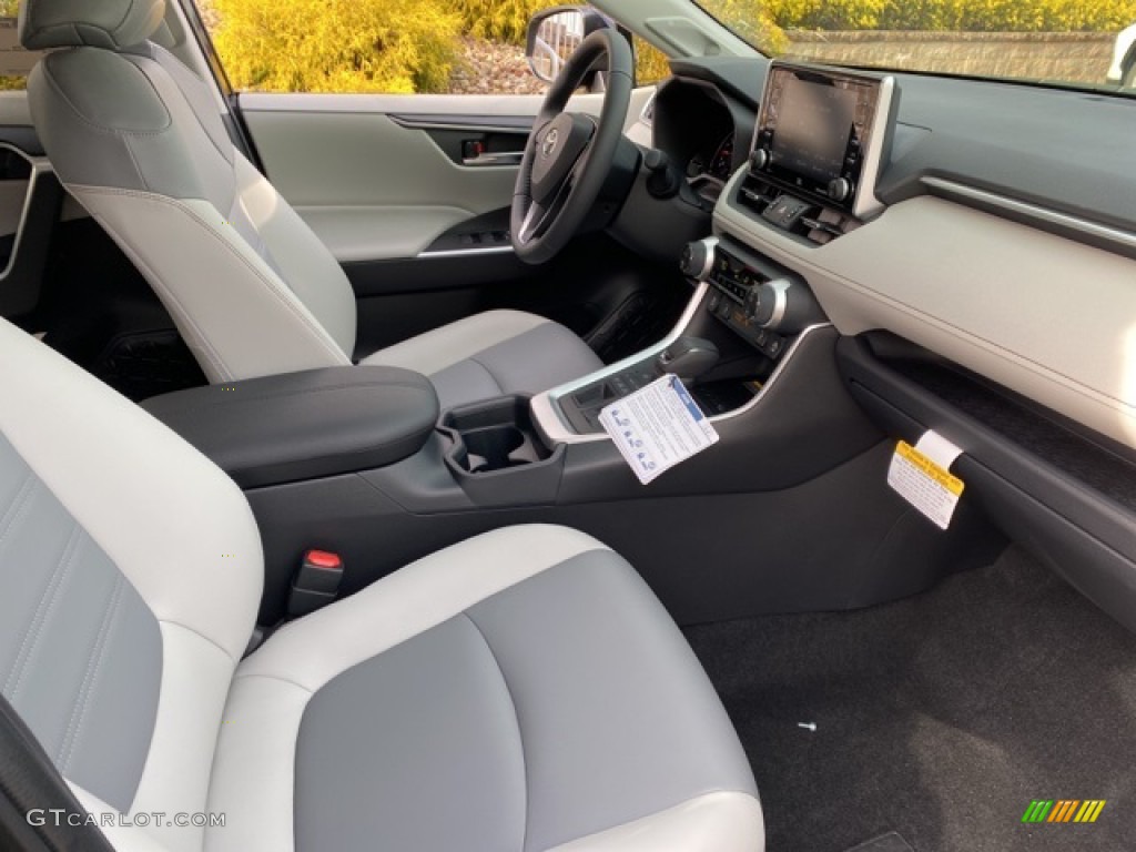 2021 RAV4 XLE Premium AWD - Midnight Black Metallic / Light Gray photo #11