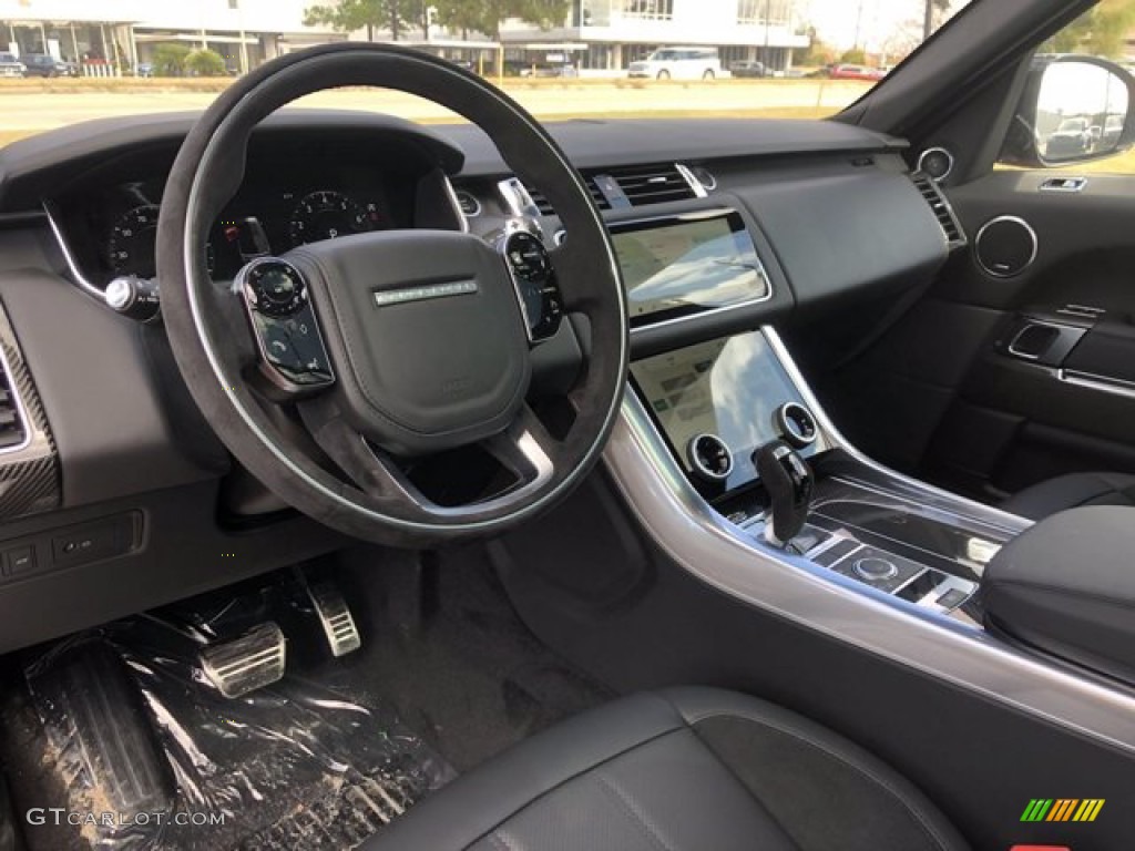 2021 Land Rover Range Rover Sport HST Ebony Dashboard Photo #140538746