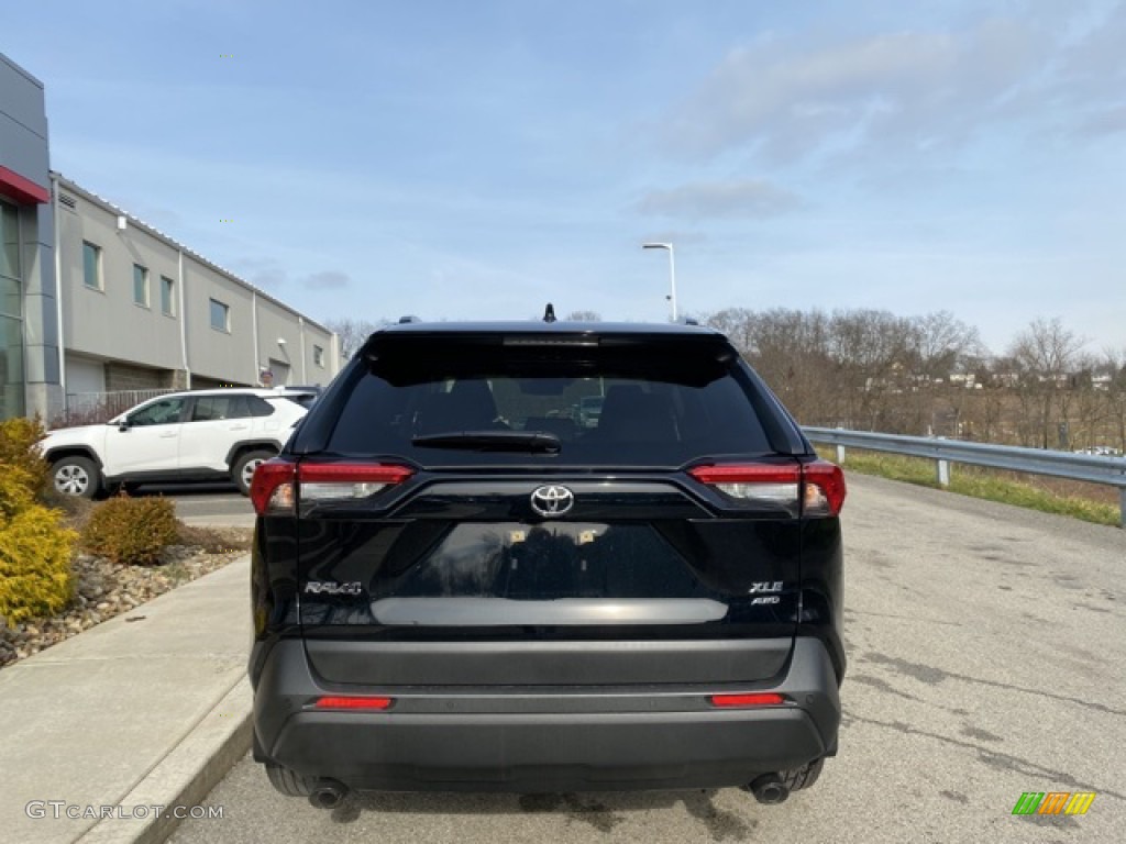 2021 RAV4 XLE Premium AWD - Midnight Black Metallic / Light Gray photo #15