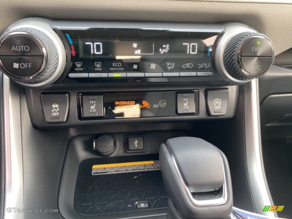 2021 RAV4 XLE Premium AWD - Midnight Black Metallic / Light Gray photo #17