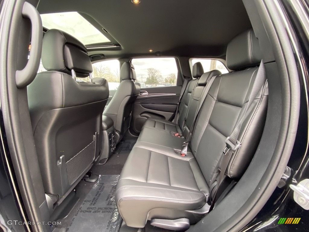 Black Interior 2021 Jeep Grand Cherokee Limited 4x4 Photo #140538804