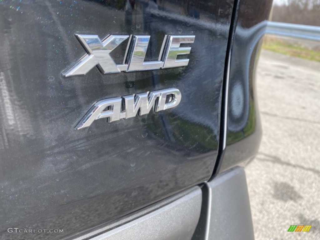 2021 RAV4 XLE Premium AWD - Midnight Black Metallic / Light Gray photo #25