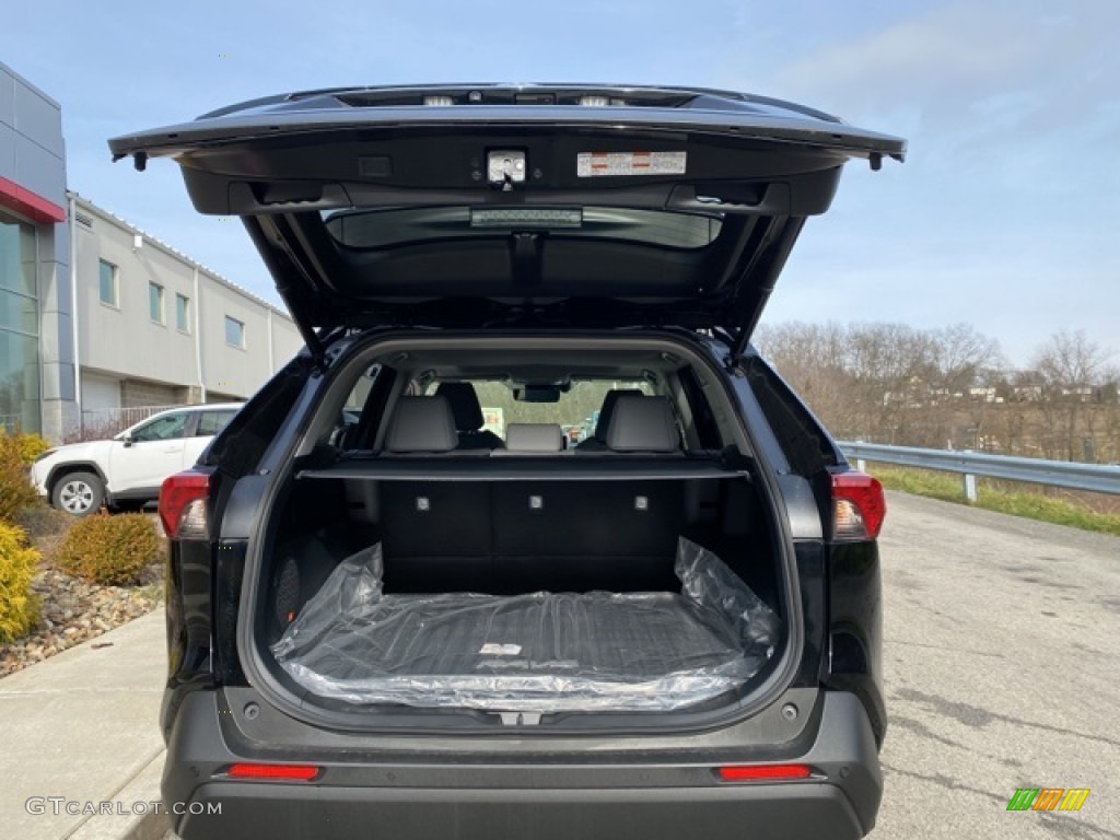 2021 RAV4 XLE Premium AWD - Midnight Black Metallic / Light Gray photo #30