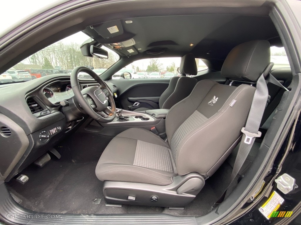 Black Interior 2021 Dodge Challenger R/T Scat Pack Photo #140539104