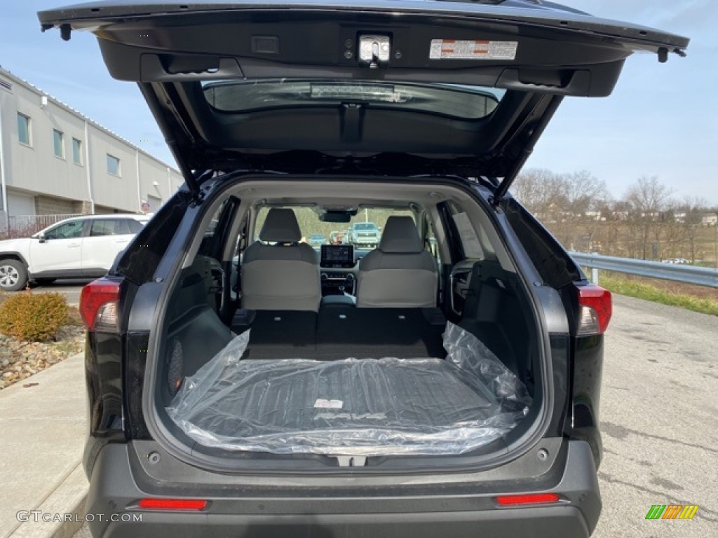 2021 RAV4 XLE Premium AWD - Midnight Black Metallic / Light Gray photo #33