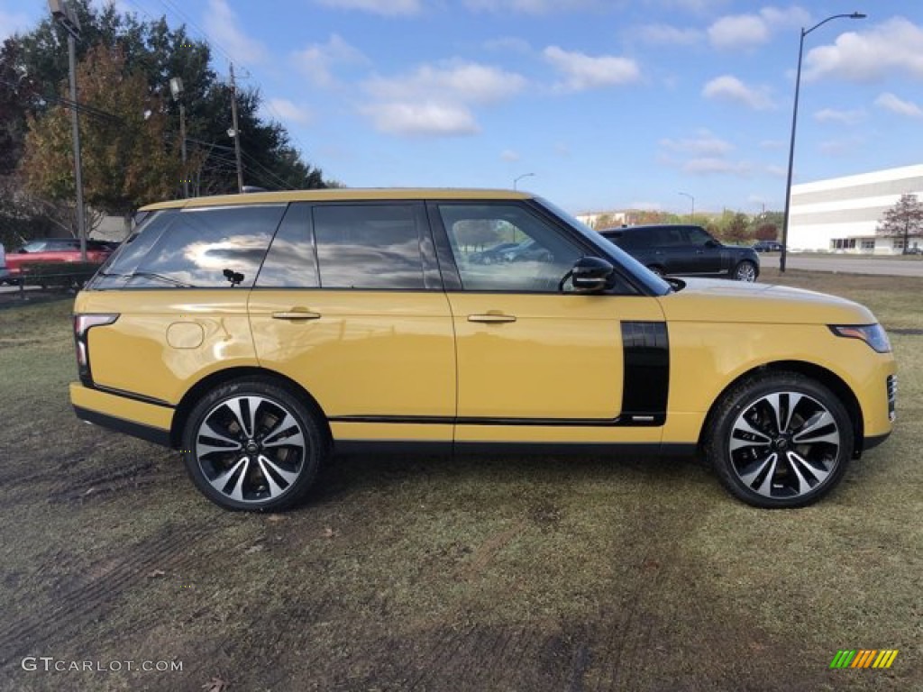 SVO Premium Palette Yellow 2021 Land Rover Range Rover Fifty Exterior Photo #140539293