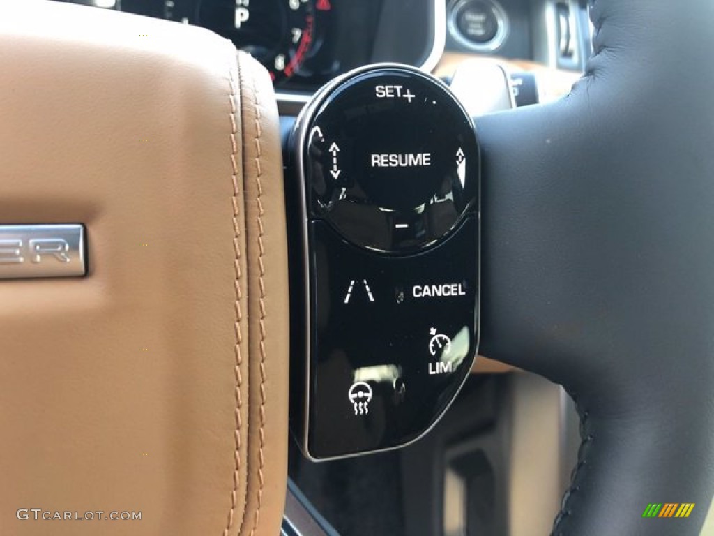 2021 Land Rover Range Rover Fifty Ebony Steering Wheel Photo #140539581