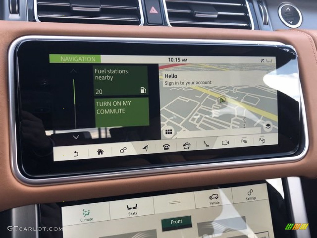 2021 Land Rover Range Rover Fifty Navigation Photos