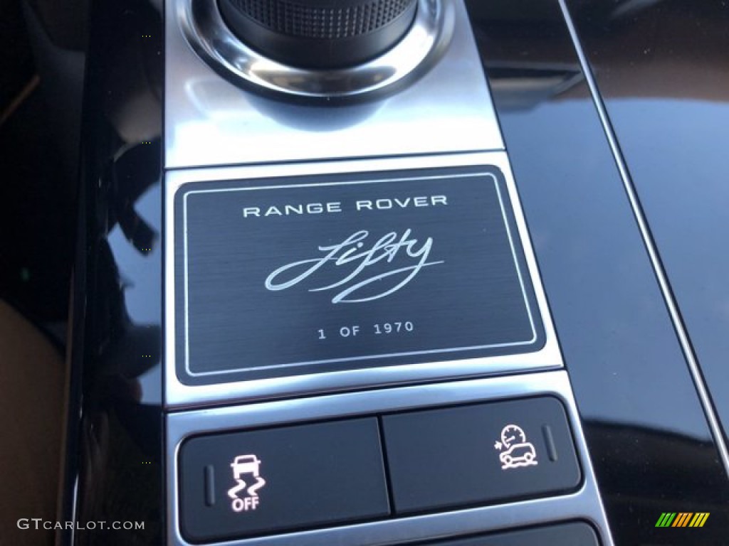 2021 Land Rover Range Rover Fifty Info Tag Photos