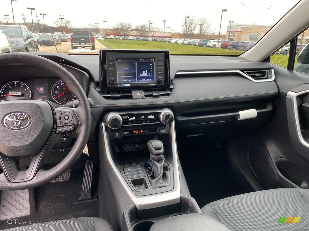 2021 RAV4 LE AWD - Midnight Black Metallic / Black photo #4