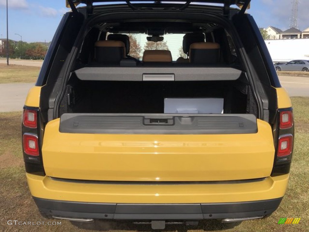 2021 Range Rover Fifty - SVO Premium Palette Yellow / Ebony photo #37