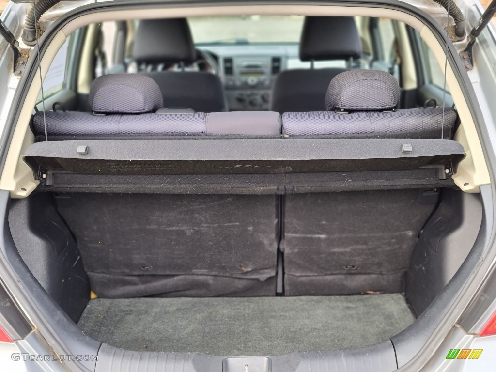 2009 Versa 1.8 S Hatchback - Magnetic Gray / Charcoal photo #13