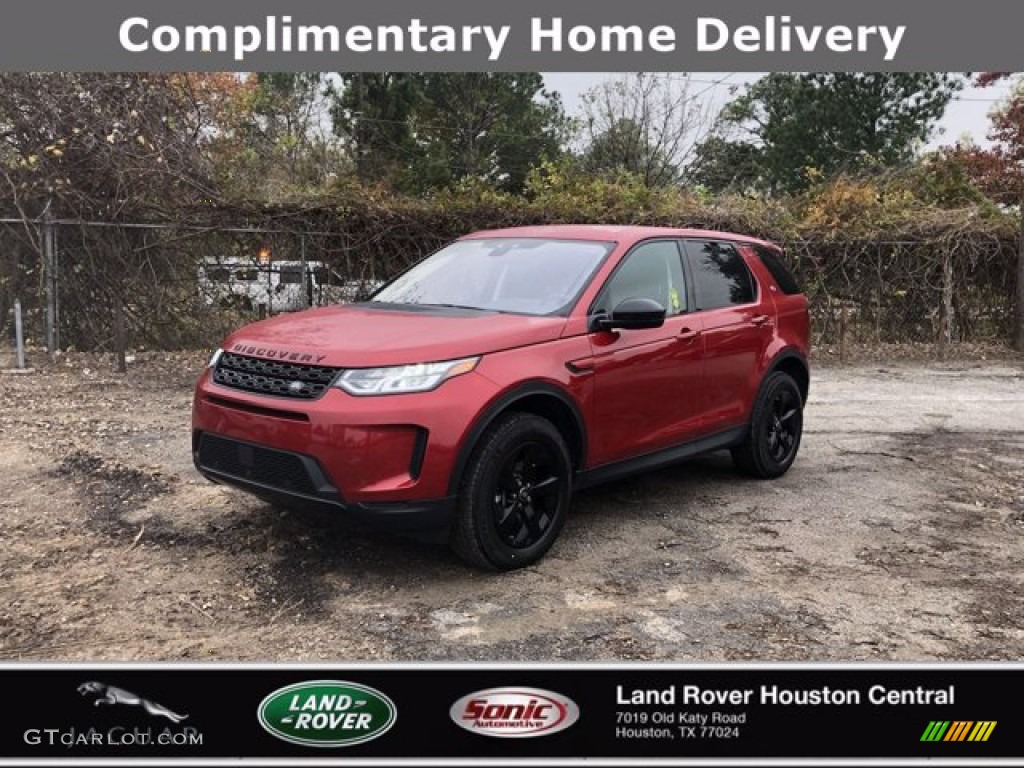 2020 Discovery Sport Standard - Firenze Red Metallic / Ebony photo #1