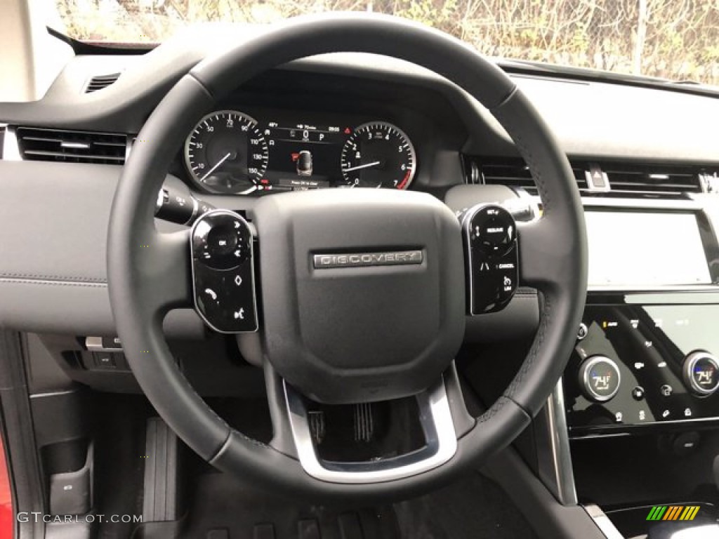 2020 Land Rover Discovery Sport Standard Ebony Steering Wheel Photo #140540985