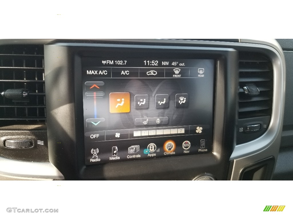 2014 Ram 2500 Big Horn Crew Cab 4x4 Controls Photo #140541128