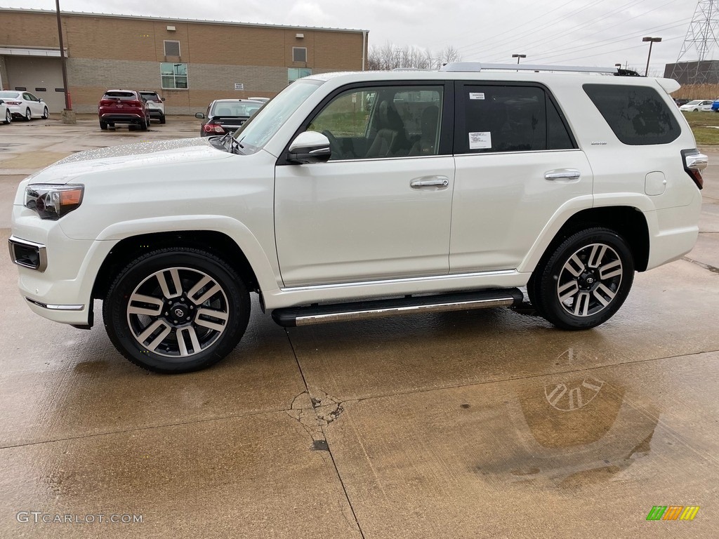 Blizzard White Pearl 2021 Toyota 4Runner Limited 4x4 Exterior Photo #140541408