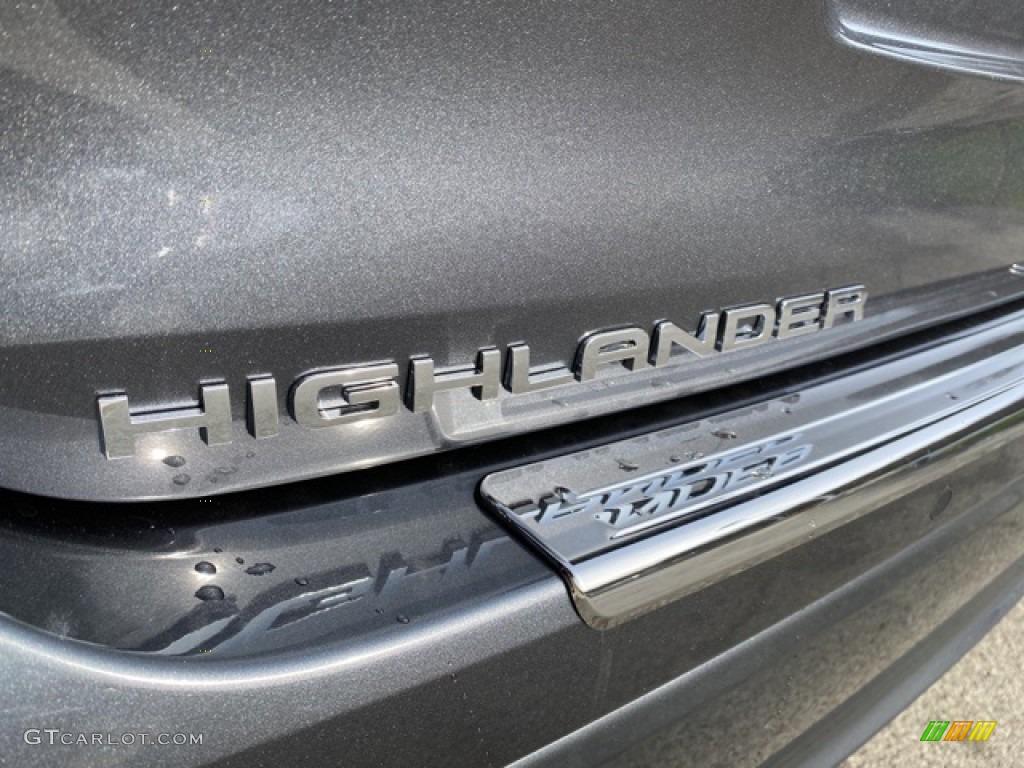 2021 Toyota Highlander Hybrid Limited AWD Marks and Logos Photo #140542899