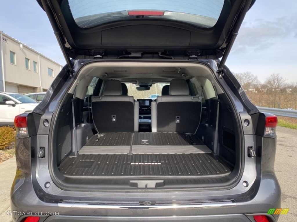 2021 Highlander Hybrid Limited AWD - Magnetic Gray Metallic / Graphite photo #36