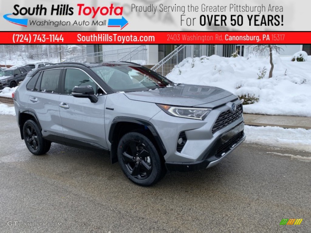 Silver Sky Metallic Toyota RAV4
