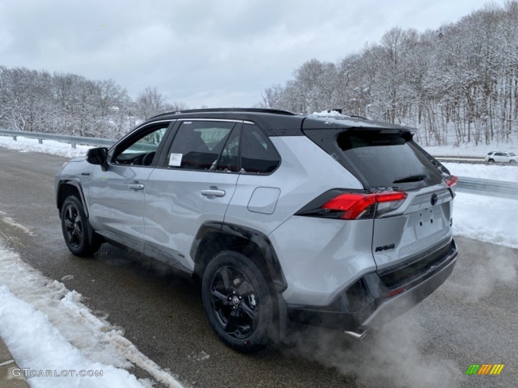 2021 RAV4 XSE AWD Hybrid - Silver Sky Metallic / Black photo #2