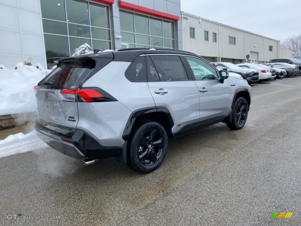 2021 RAV4 XSE AWD Hybrid - Silver Sky Metallic / Black photo #14