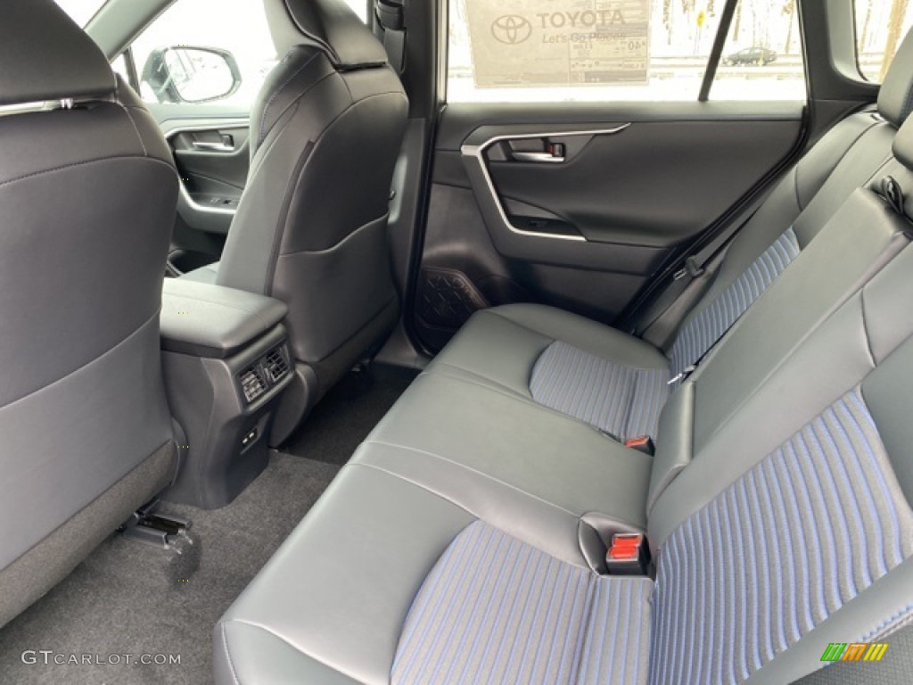 Black Interior 2021 Toyota RAV4 XSE AWD Hybrid Photo #140543821