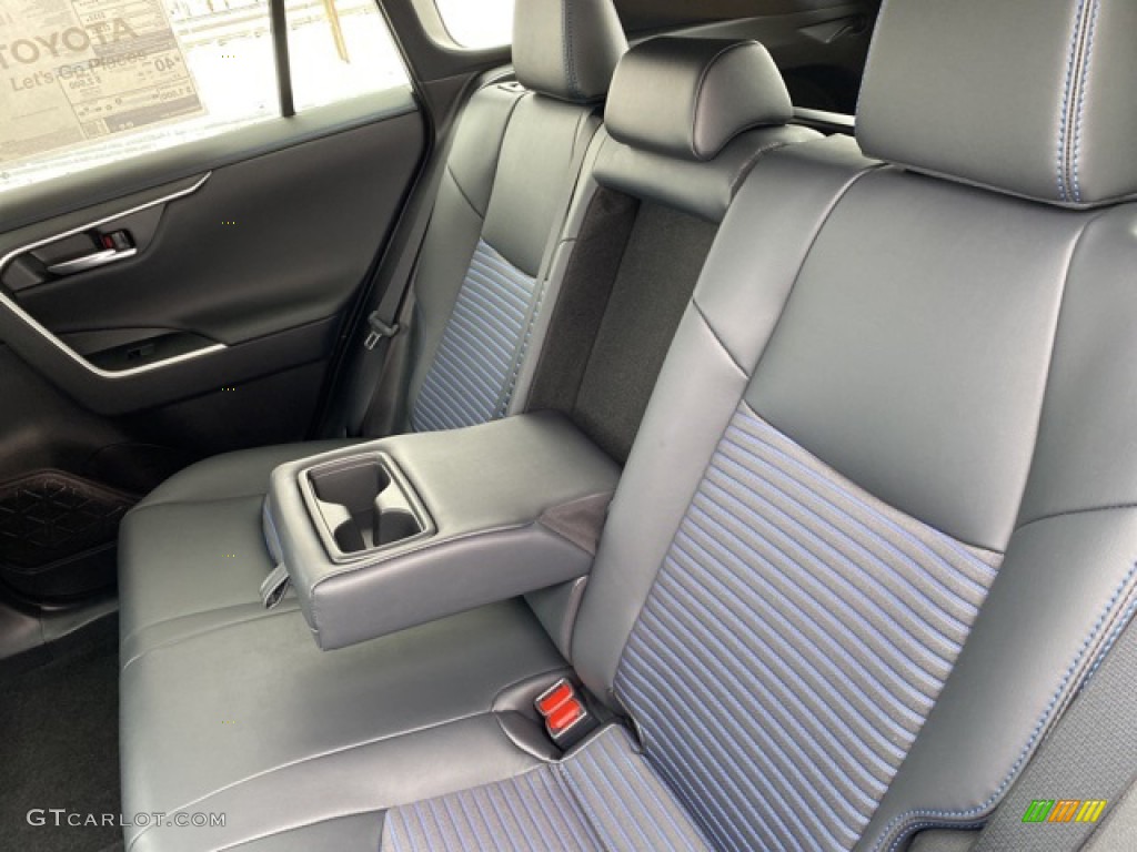 Black Interior 2021 Toyota RAV4 XSE AWD Hybrid Photo #140543839