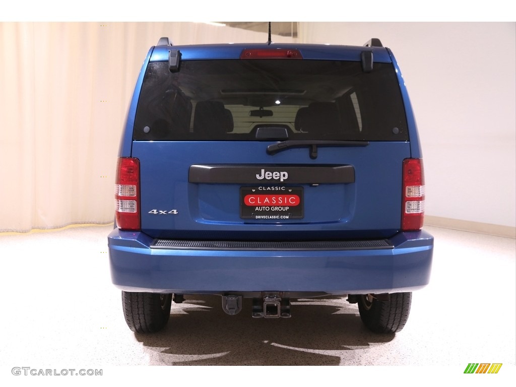 2010 Liberty Sport 4x4 - Deep Water Blue Pearl / Dark Slate Gray photo #15