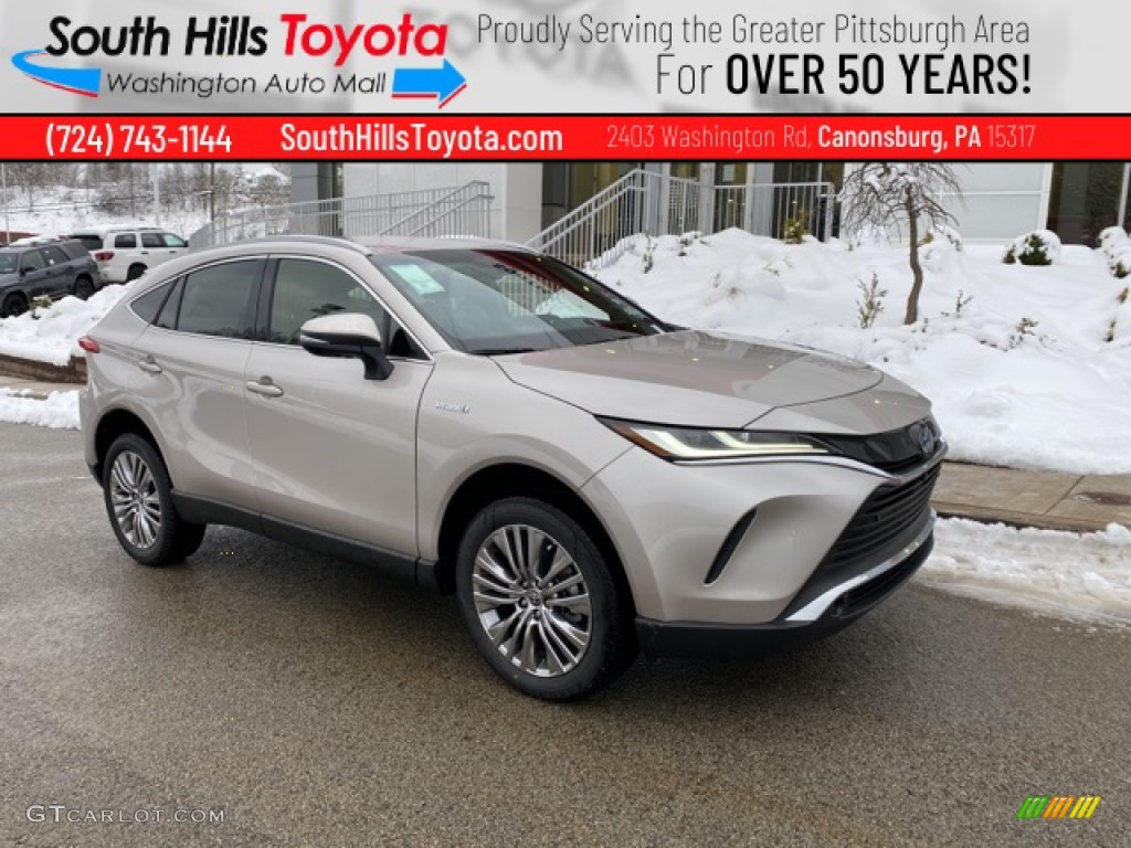 2021 Venza Hybrid Limited AWD - Titanium Glow / Black photo #1