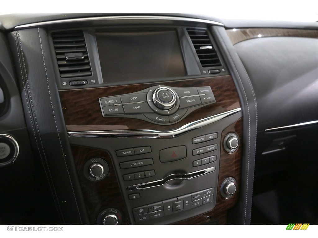 2017 Armada Platinum 4x4 - Super Black / Charcoal photo #11