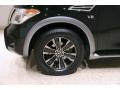 2017 Super Black Nissan Armada Platinum 4x4  photo #40