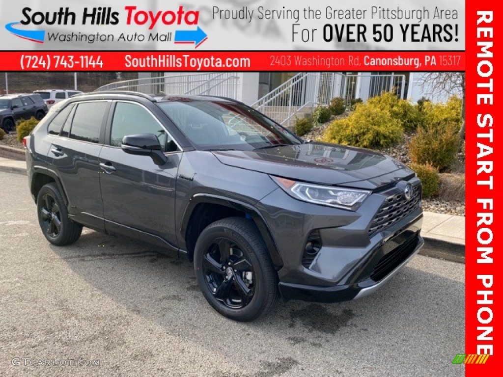 2021 Gray Metallic Toyota RAV4 XSE AWD Hybrid 140538211 Photo