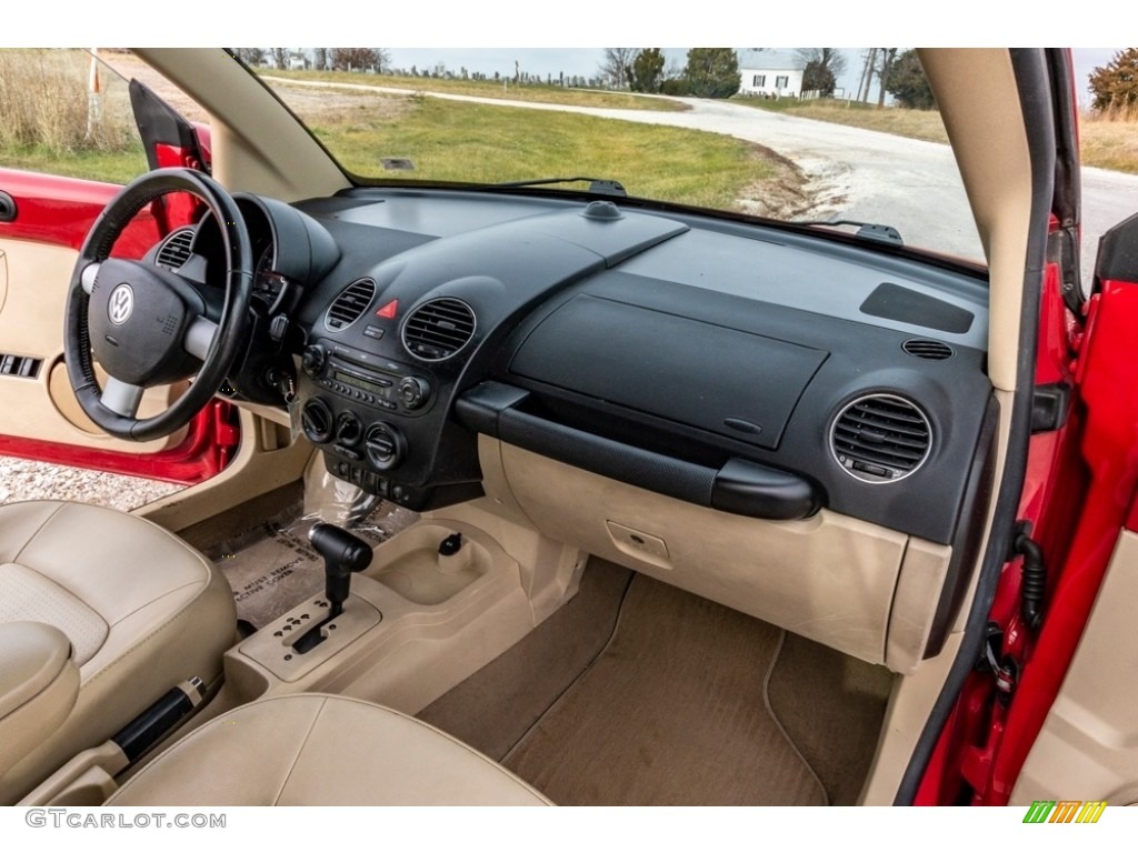 2008 New Beetle SE Convertible - Salsa Red / Cream Beige photo #24