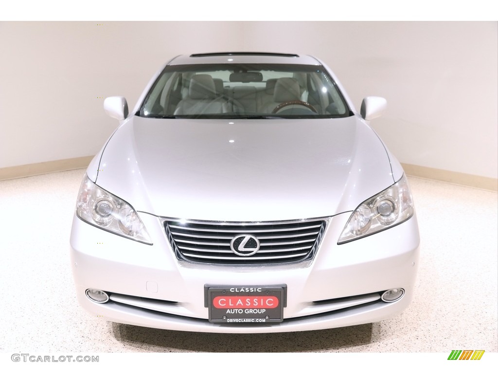 2007 ES 350 - Tungsten Silver Metallic / Light Gray photo #2