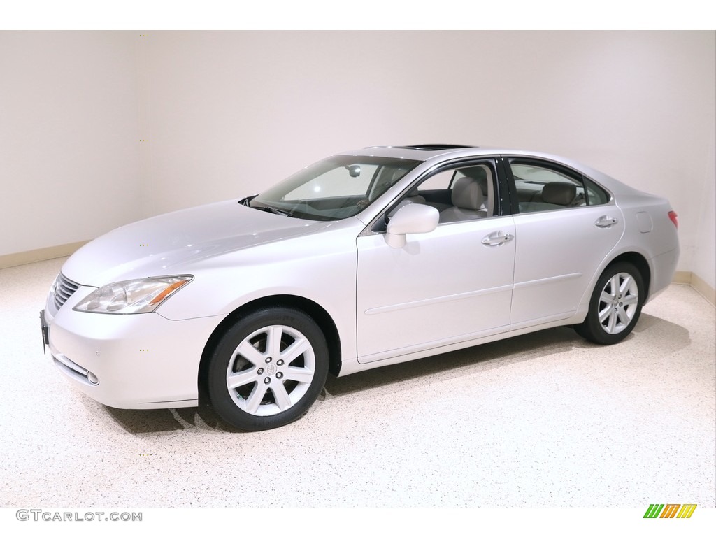 2007 ES 350 - Tungsten Silver Metallic / Light Gray photo #3