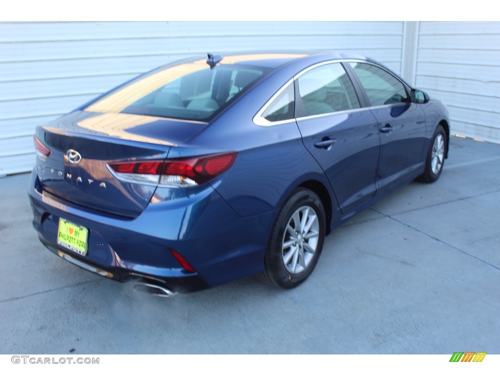 2018 Sonata SE - Lakeside Blue / Gray photo #9