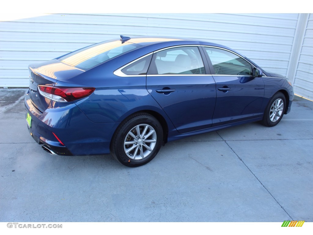 2018 Sonata SE - Lakeside Blue / Gray photo #10