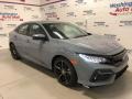 2021 Sonic Gray Pearl Honda Civic Sport Touring Hatchback  photo #2