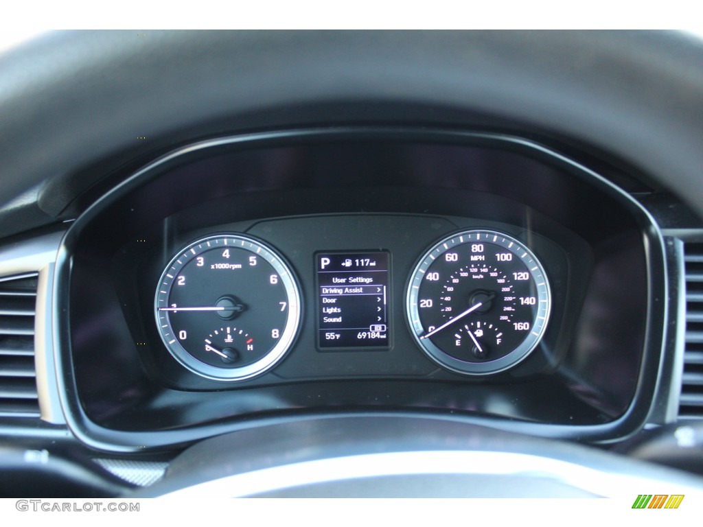 2018 Sonata SE - Lakeside Blue / Gray photo #15
