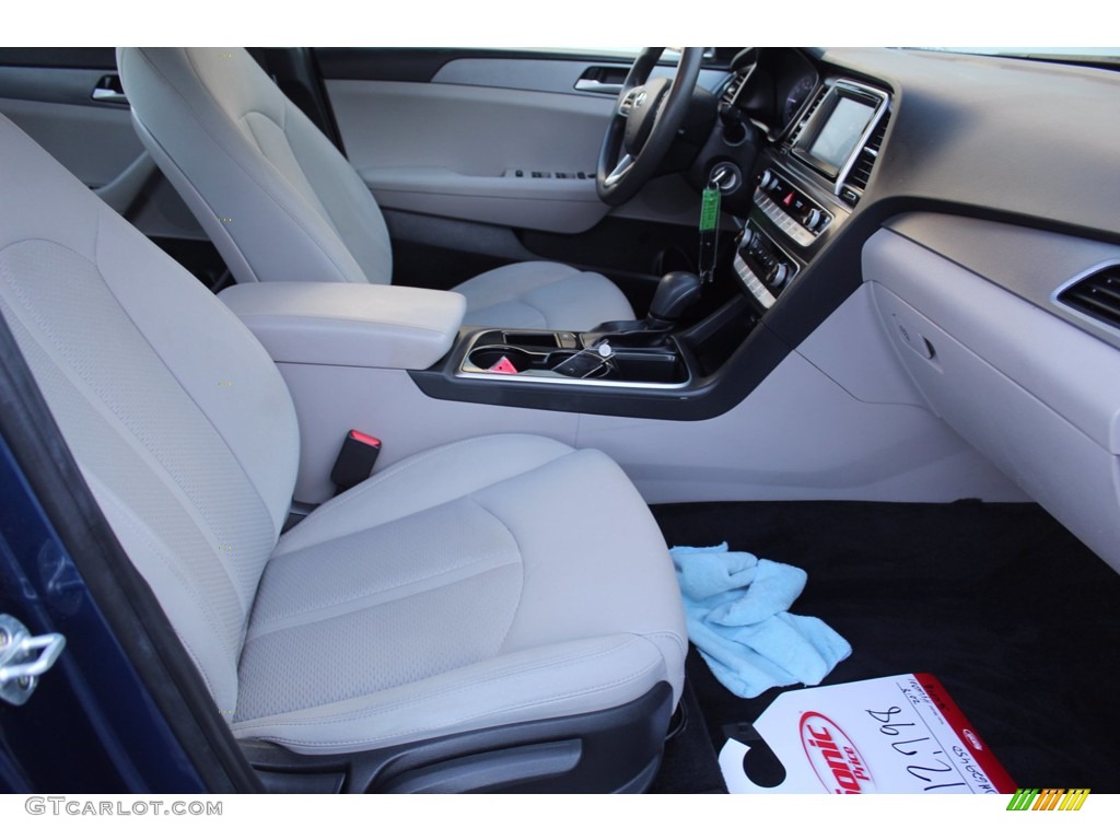 2018 Sonata SE - Lakeside Blue / Gray photo #28