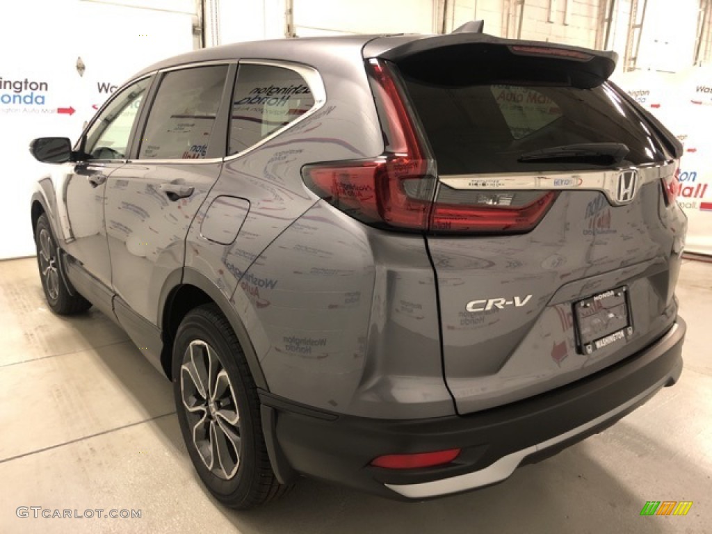 2021 CR-V EX AWD - Modern Steel Metallic / Gray photo #4