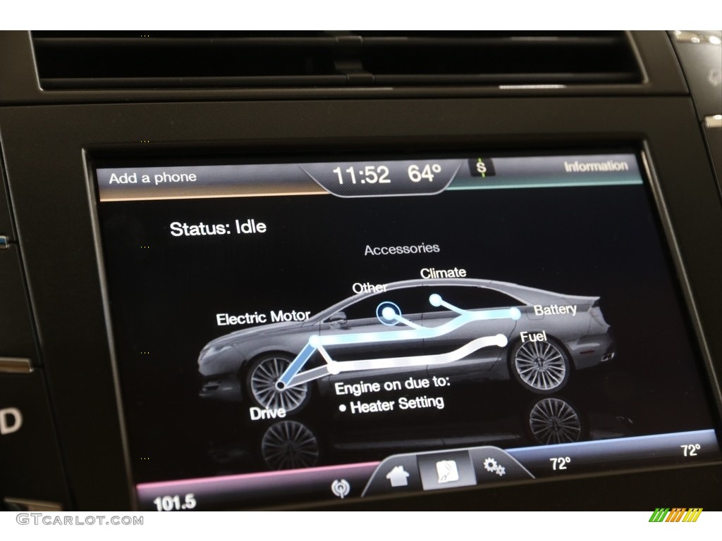 2015 MKZ Hybrid - Luxe Metallic / Light Dune photo #17