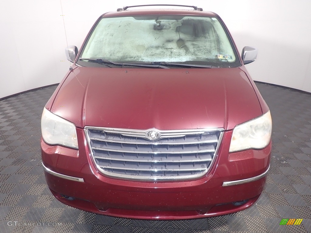 2008 Town & Country Limited - Inferno Red Crystal Pearlcoat / Medium Slate Gray/Light Shale photo #6