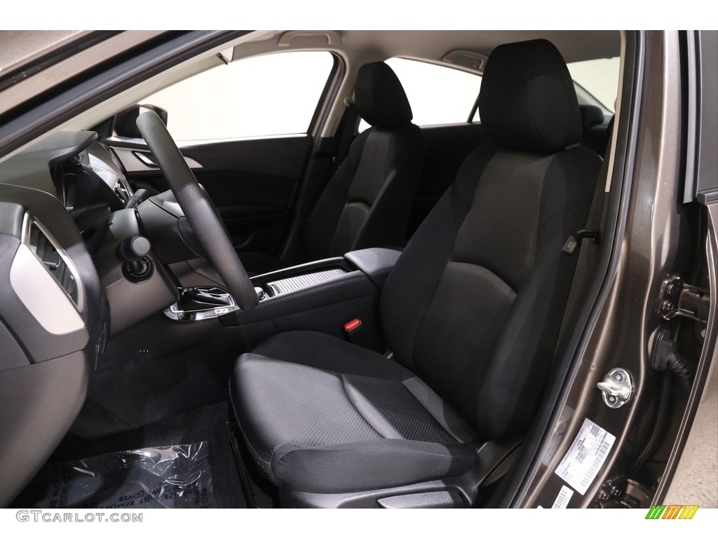 2018 MAZDA3 Sport 4 Door - Titanium Flash Mica / Black photo #5