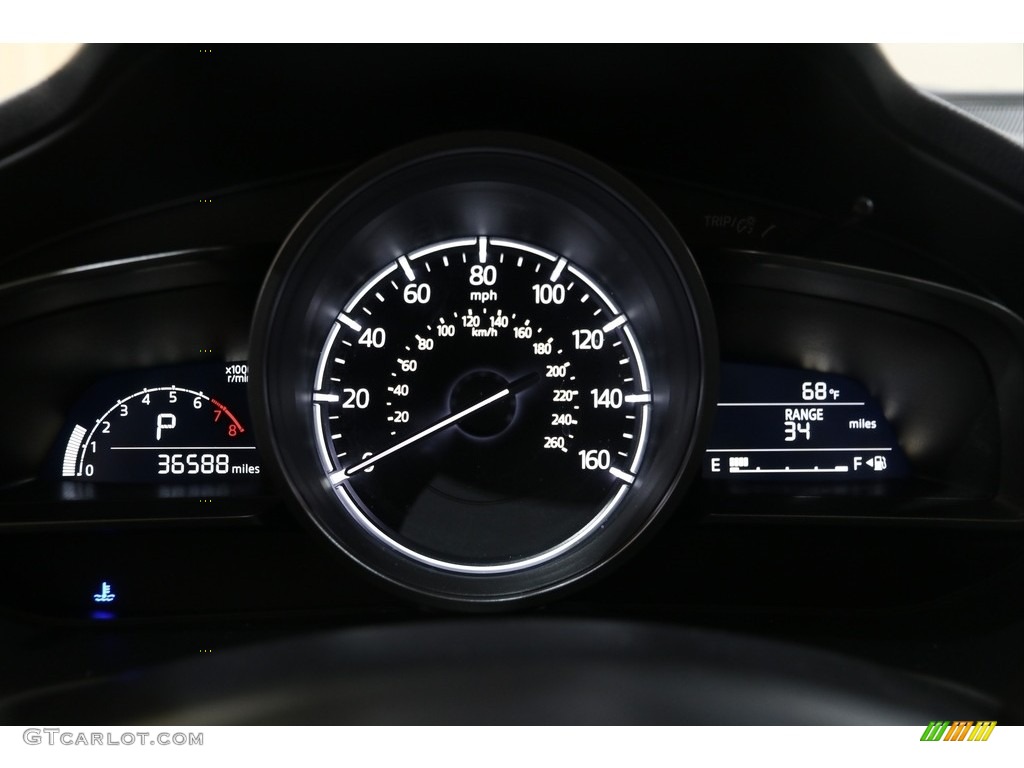 2018 MAZDA3 Sport 4 Door - Titanium Flash Mica / Black photo #7